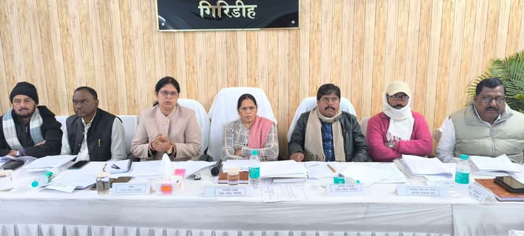 Giridih News: जिला परिषद बोर्ड की बैठक में विकास योजनाओं में मनमानी पर किचकिच, हंगामा