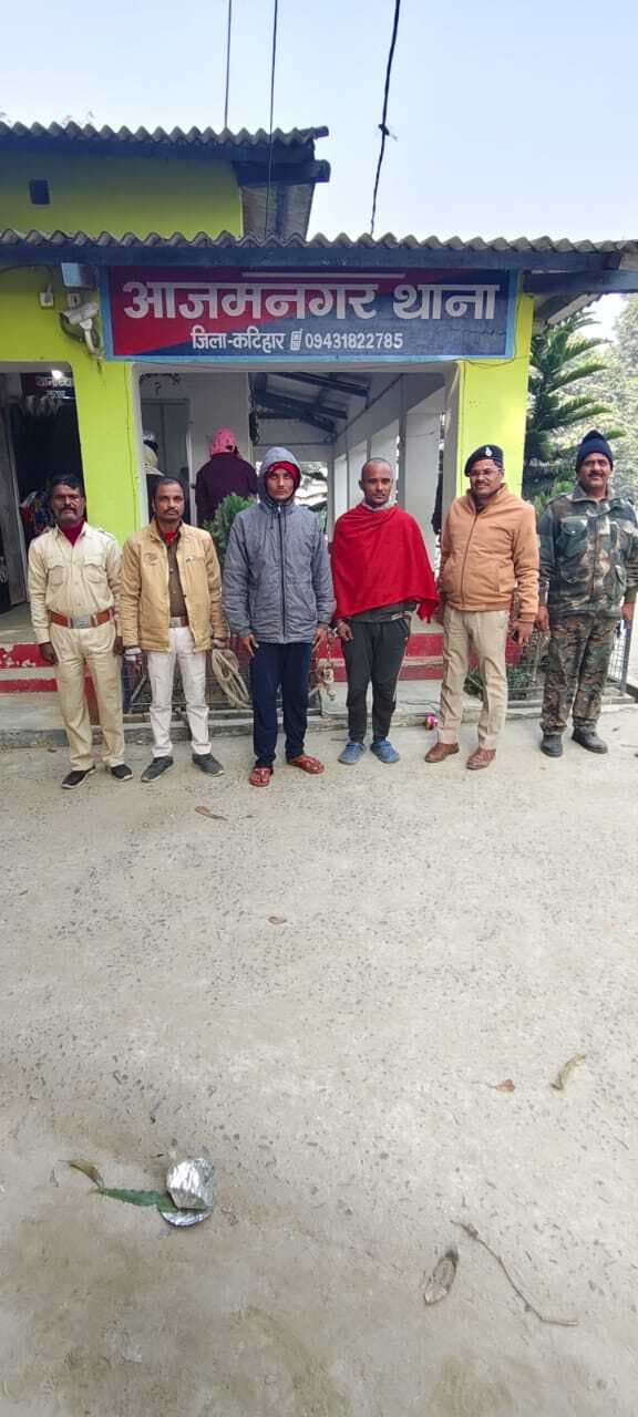 पत्नी के हत्यारोपित पति व देवर को गिरफ्तार कर भेजा जेल