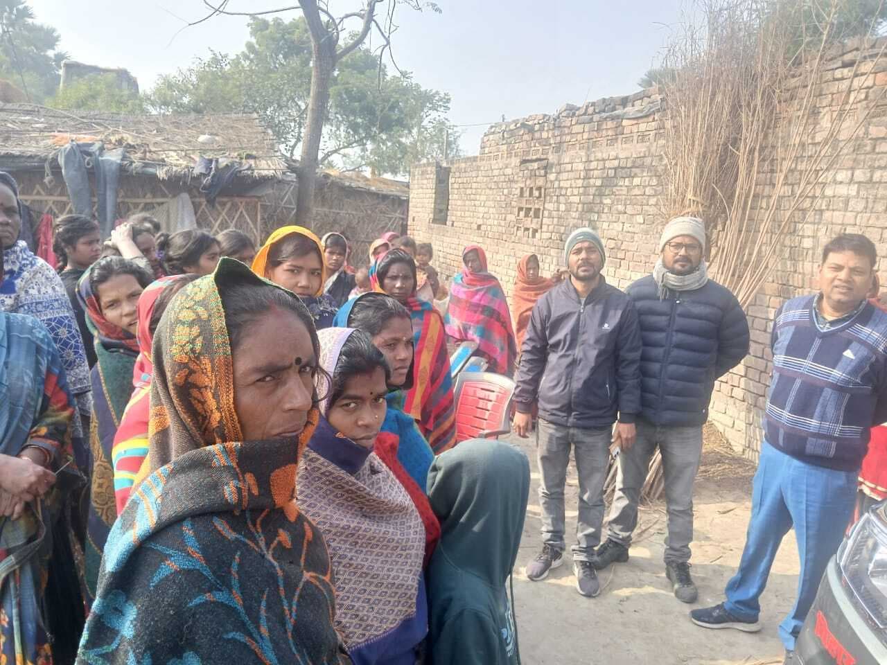 Samastipur News:बीडीओ ने महादलित टोले में सरकारी योजनाओं की ली जानकारी