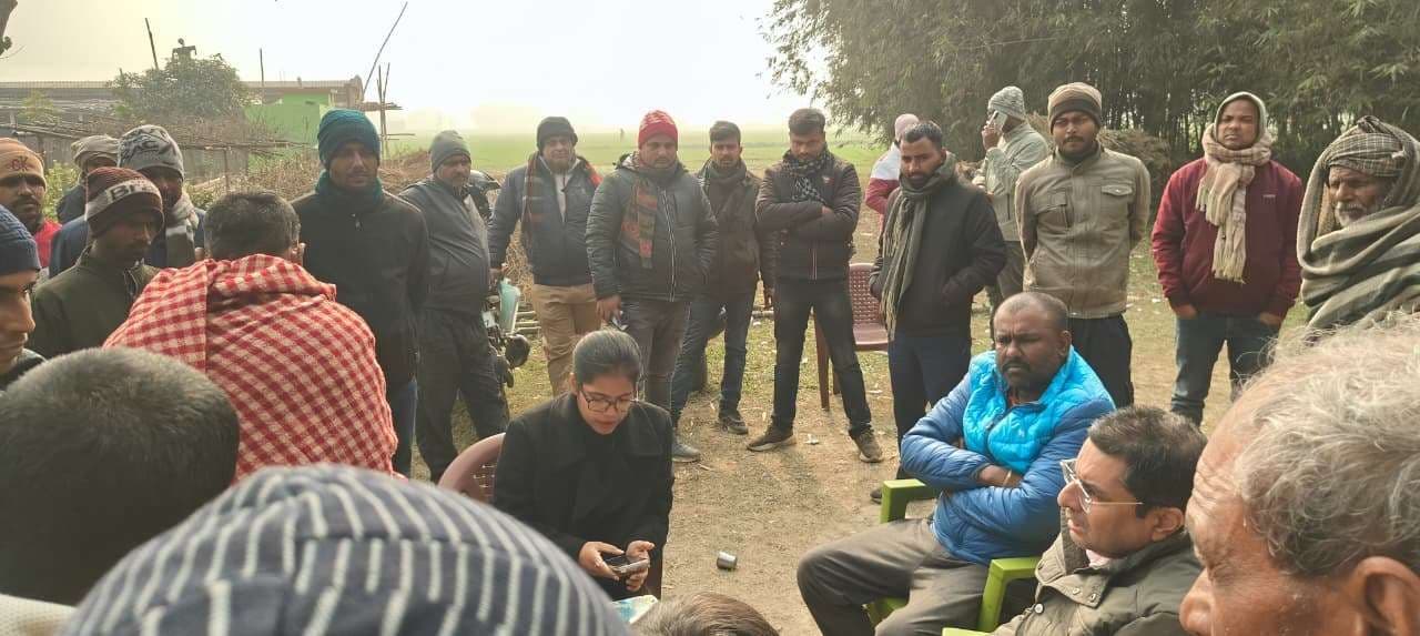 विशनपुर पंचायत सरकार भवन में किसान पंजीकरण शुरू