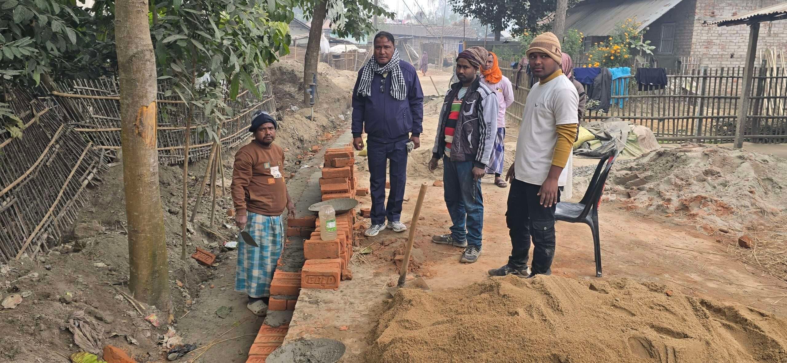 प्रभात इंपैक्ट, नाला निर्माण कार्य में अनियमिता पर लगायी फटकार