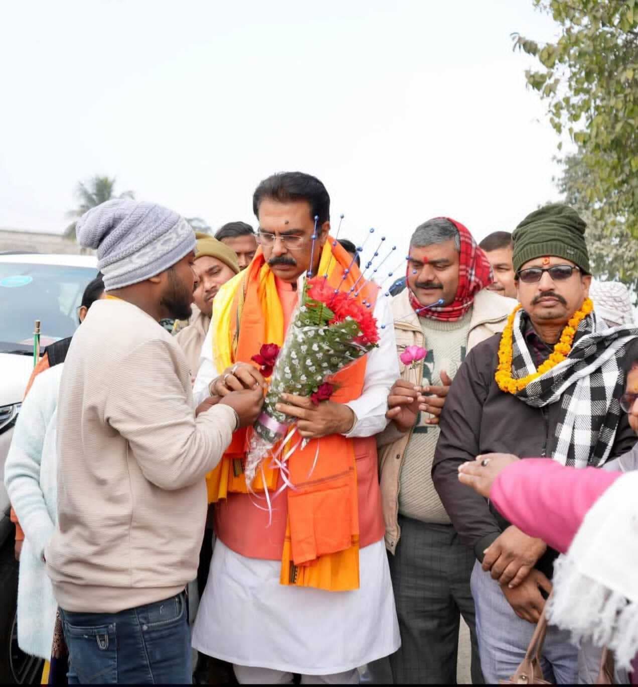 Samastipur News:भाजपा प्रदेश अध्यक्ष का कार्यकर्ताओं ने किया स्वागत