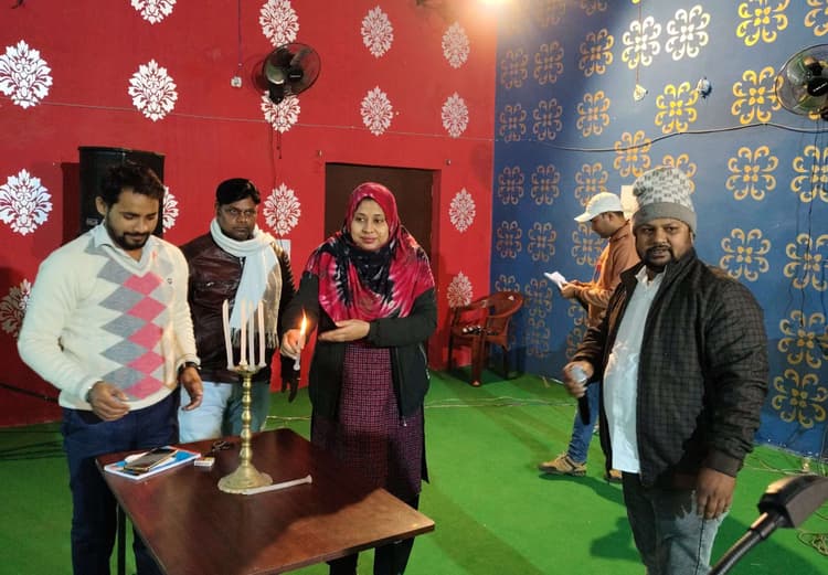 सांस्कृतिक कार्यक्रम में प्रशिक्षुओं ने प्रस्तुति से दर्शकों का मोहा मन