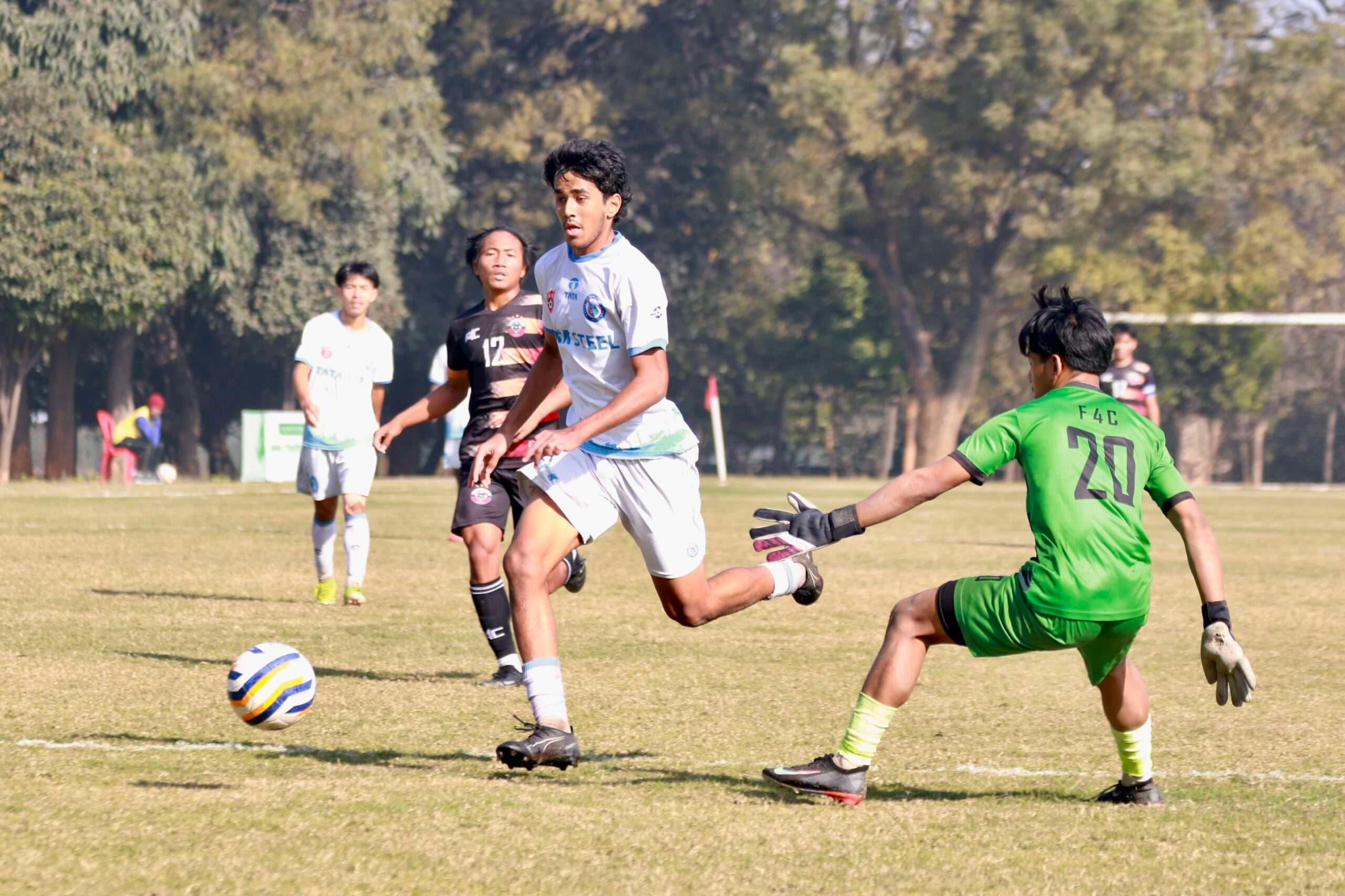 Jfc Youth Team At Rfdl Qualifying : जेएफसी यूथ टीम ने फुटबॉल फॉर चेंज एकेडमी को 7-2 से हराया