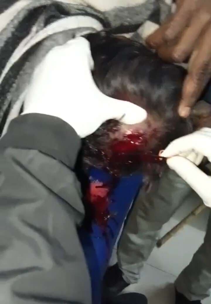 छोटे भाई ने किसान नेता पर किया जानलेवा हमला