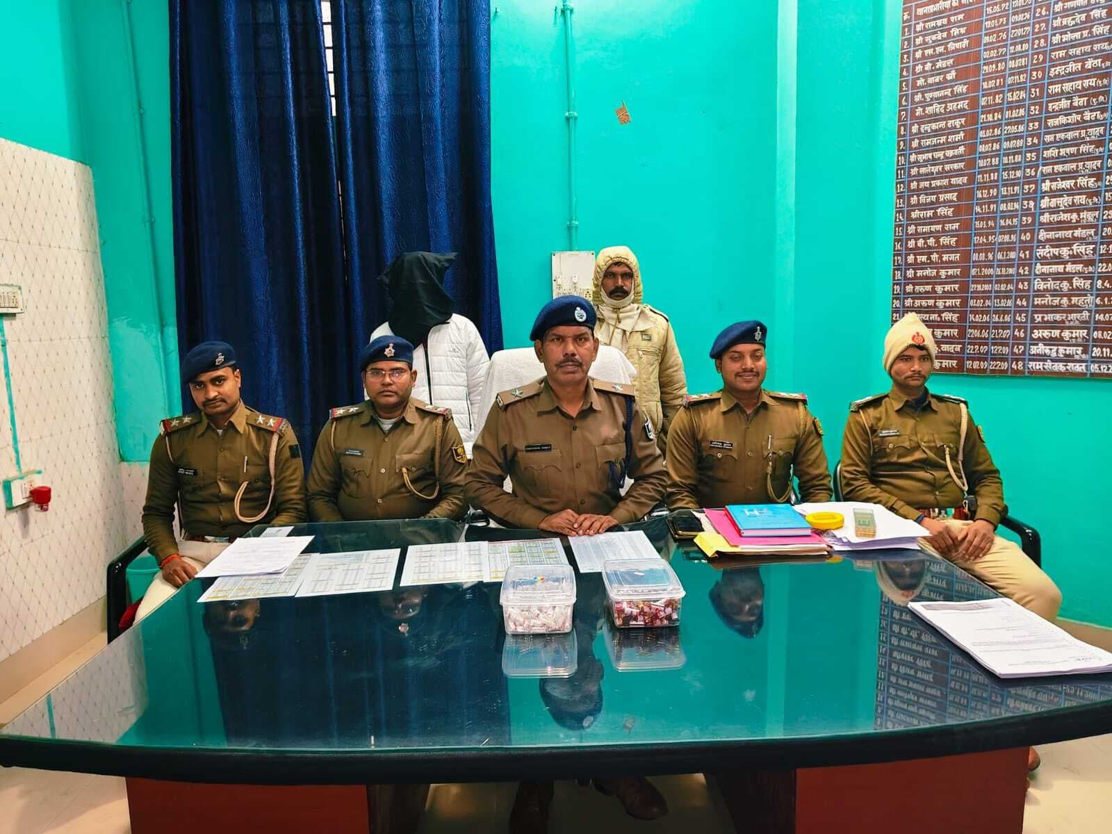 198 प्रतिबंधित नशे के इंजेक्शन के साथ युवक गिरफ्तार