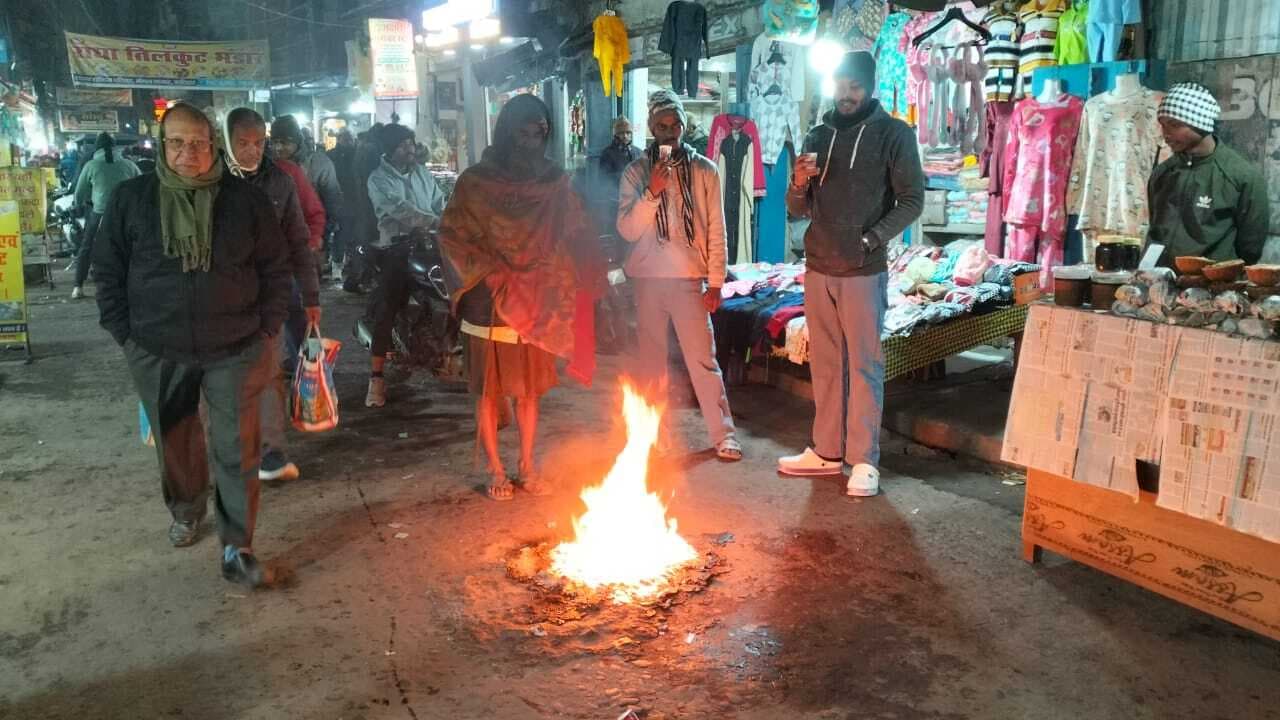 न्यूनतम तापमान 9 डिग्री पर बरकार, बढ़ी कनकनी