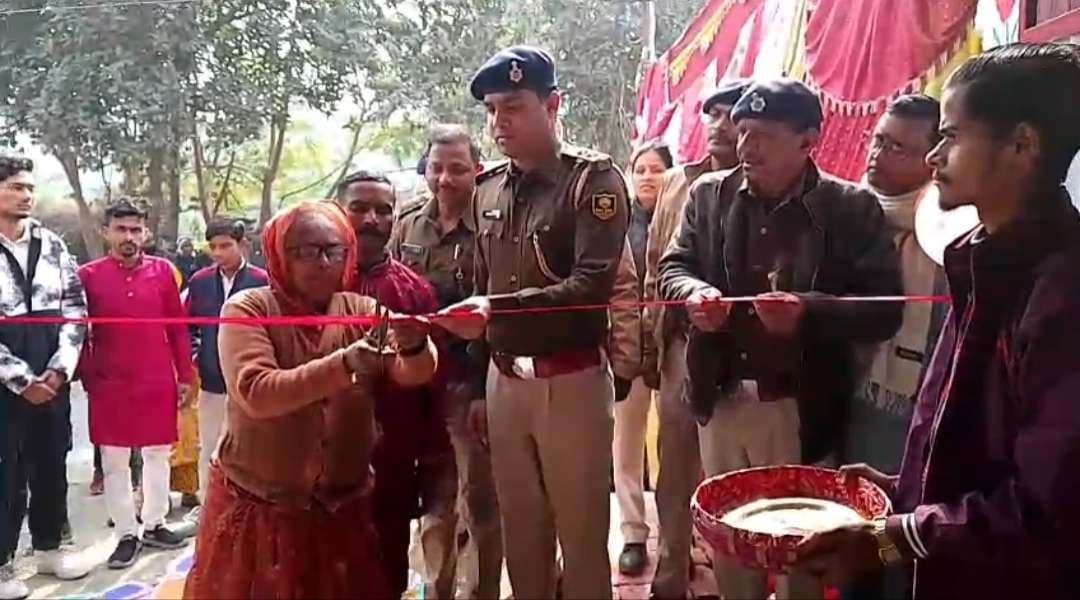 Samastipur News:दिवंगत जवान की प्रतिमा का किया गया अनावरण