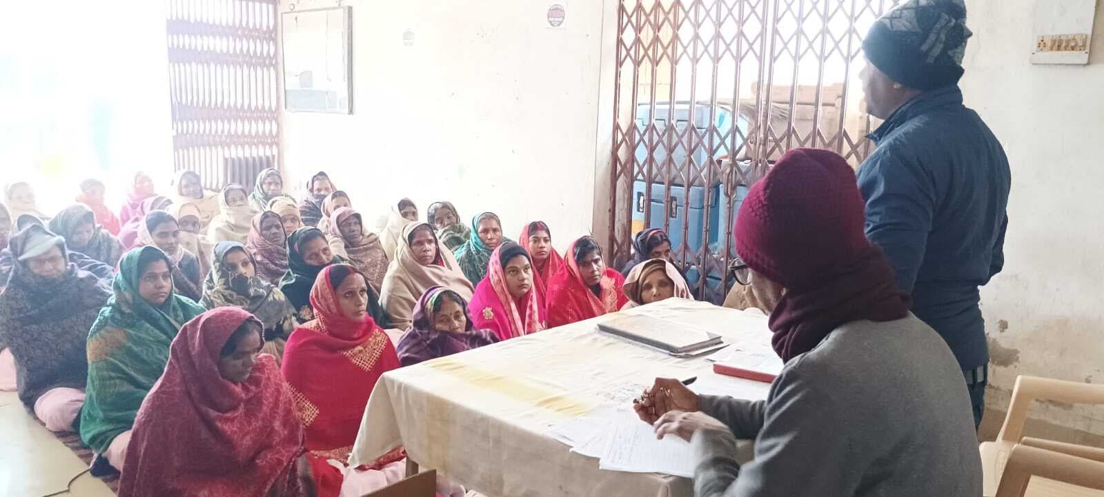 आशा फैसिलेटर को दिया गया प्रशिक्षण