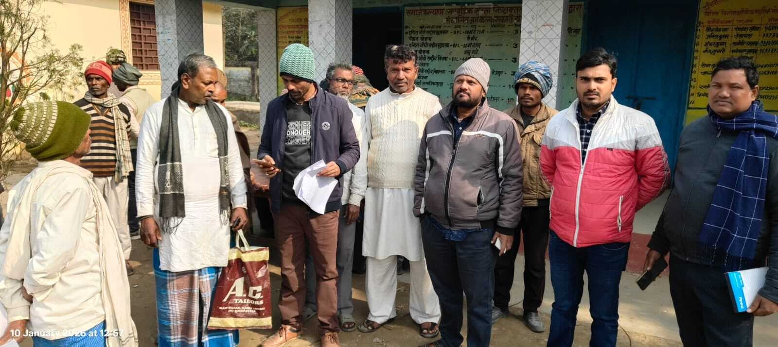 नोडल पदाधिकारी ने किसान रजिस्ट्री शिविर का लिया जायजा