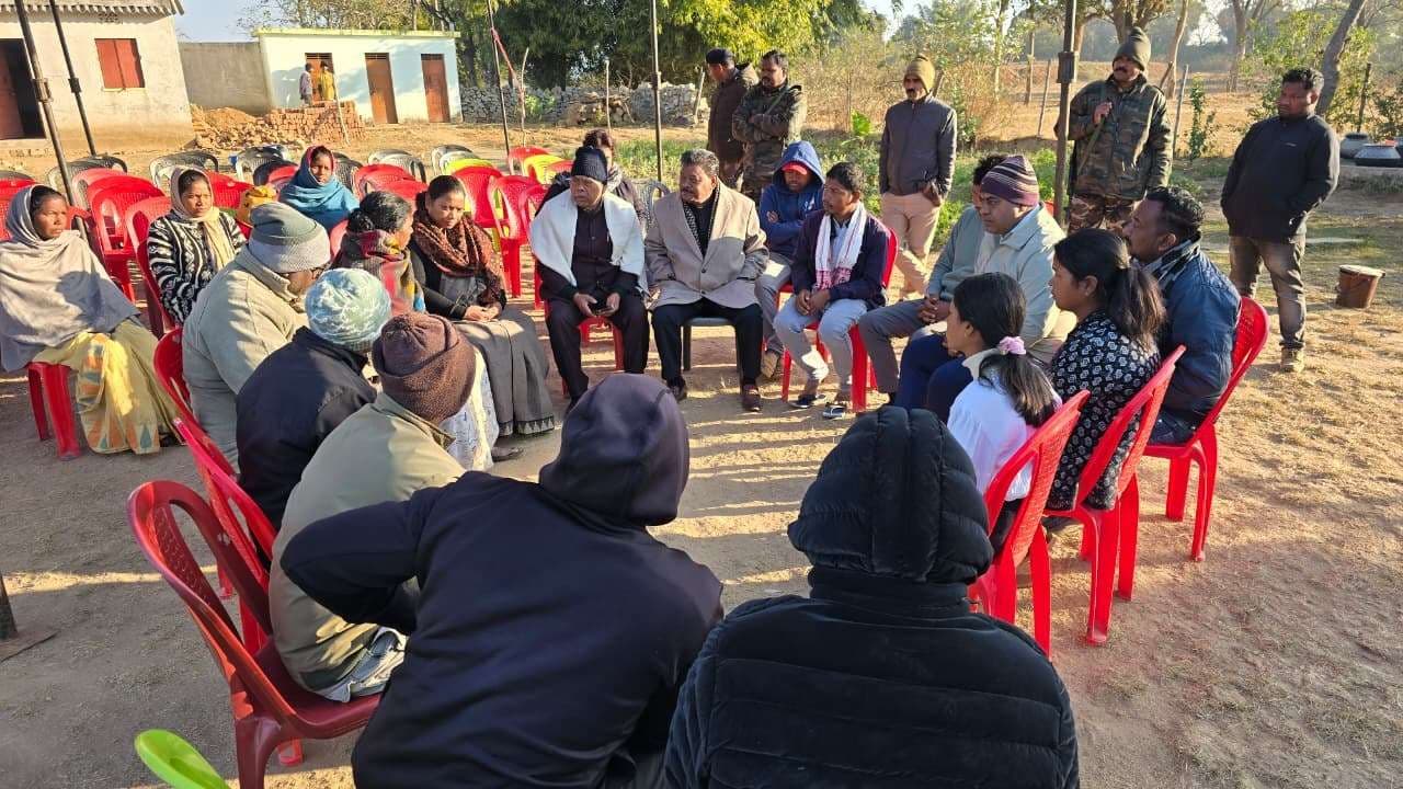 कांग्रेस प्रदेश अध्यक्ष और कार्यकारी अध्यक्ष मिले परिजनों से