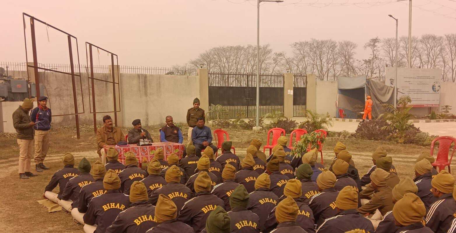 नव नियुक्त होमगार्ड जवानों को मिला अग्निसुरक्षा का प्रशिक्षण