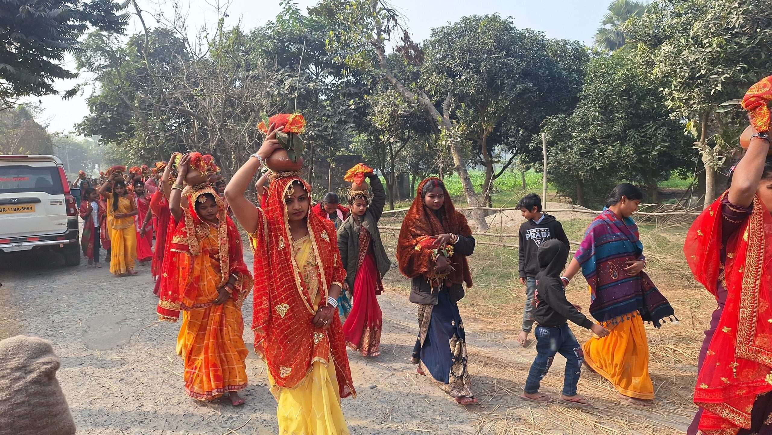 कालाबलुआ में भागवत कथा का समापन