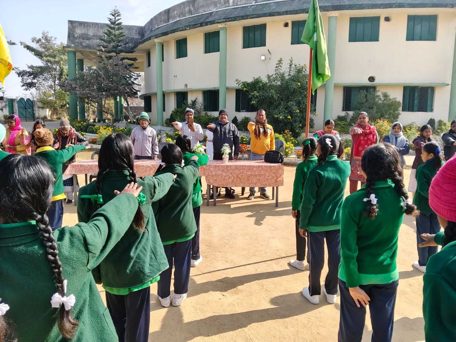 कस्तूरबा की छात्राओं ने बाल विवाह नहीं करने की ली शपथ