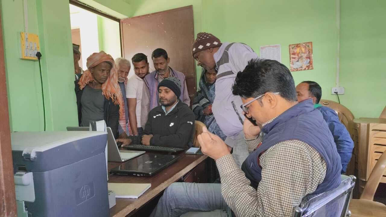 विशेष कैंप में बनाया गया 600 फार्मर रजिस्ट्रेशन आईडी