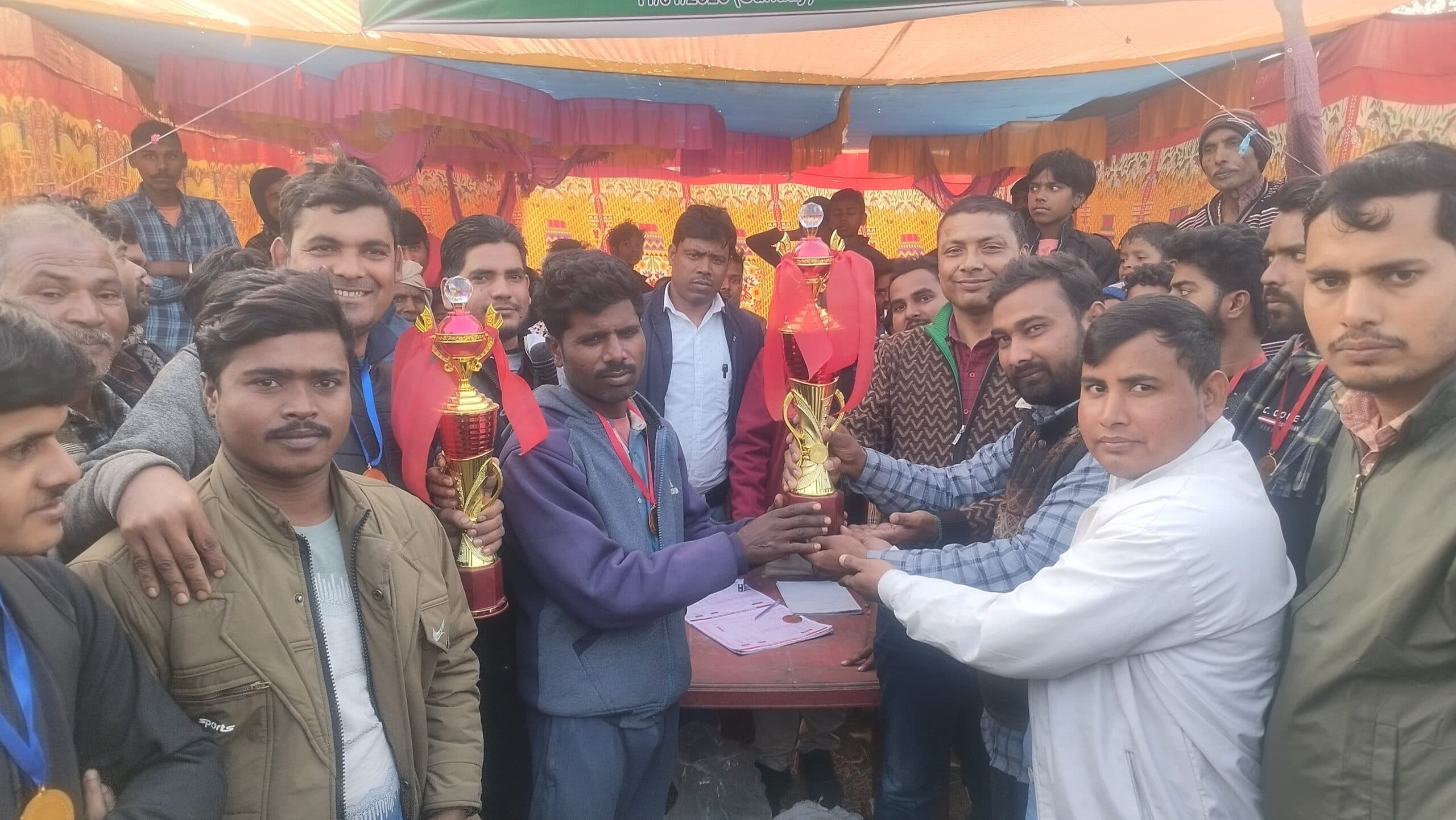 फाइनल मुकाबले में भरैली इलेवन ने बनैली इलेवन को 5 विकेट से हराया