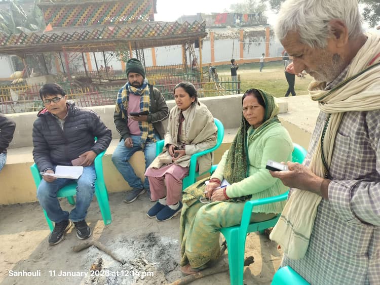 शिविर में  दो दर्जन किसानों का हुआ फार्मर रजिस्ट्री व ई-केवाईसी