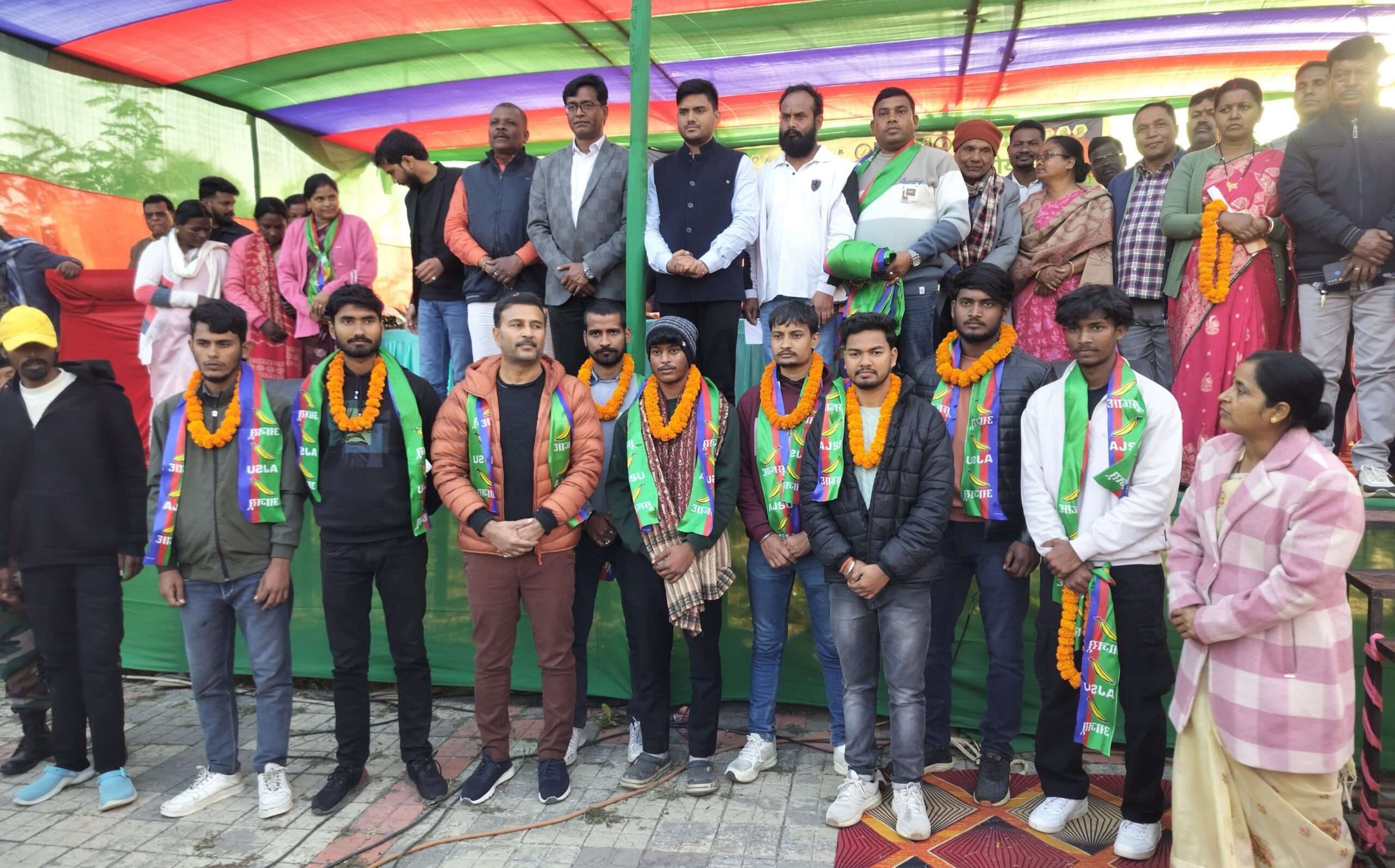 आजसू पार्टी का खिजरी विधानसभा मिलन समारोह