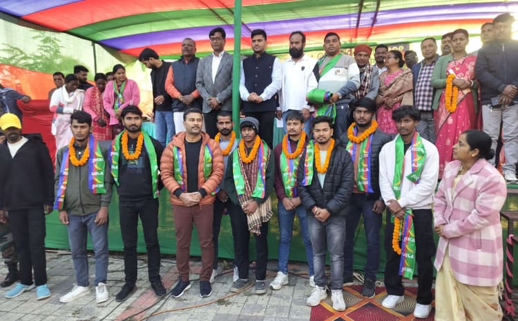 आजसू पार्टी का खिजरी विधानसभा मिलन समारोह