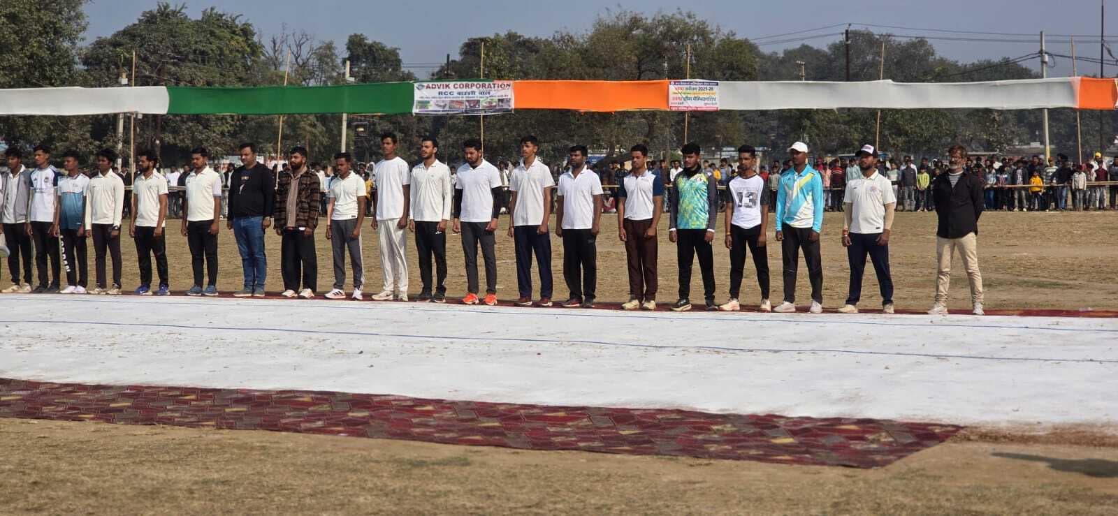 4वीं नगर चैंपियनशिप शुरू, वार्ड 21 और वार्ड 38 के बीच हुआ उद्घाटन मुकाबला