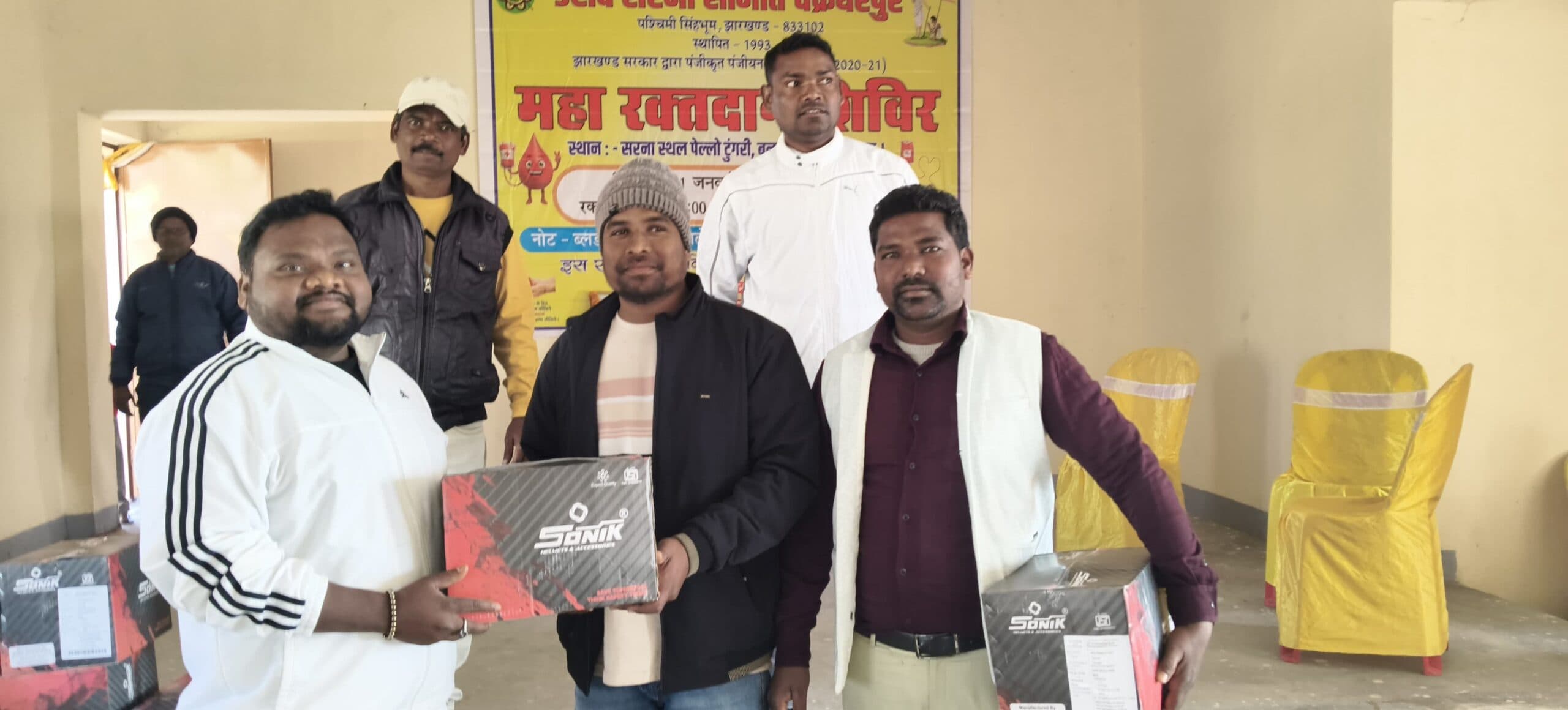 Chaibasa News : रक्तदान को आगे आयें युवा: सुखराम