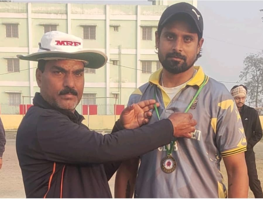 ब्लॉक क्रिकेट क्लब ने मां भवानी क्रिकेट क्लब को 44 रनों से किया पराजित