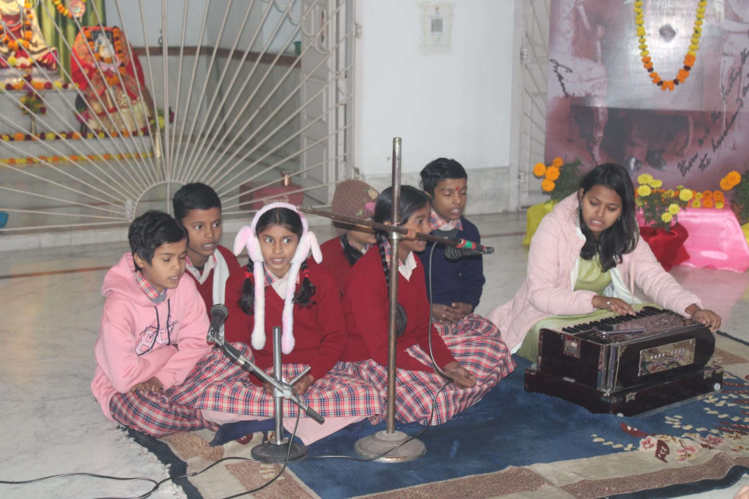 रामकृष्ण मठ में स्वामीजी के उपदेशों का किया गया पाठ