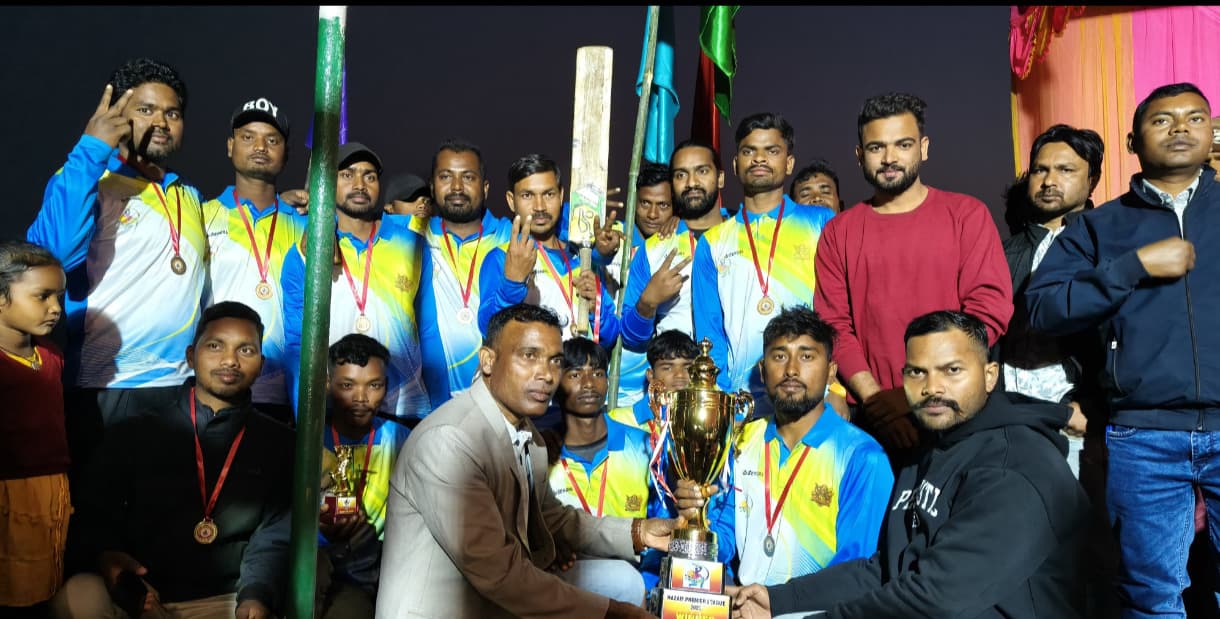 दो दिवसीय क्रिकेट लीग प्रतियोगिता संपन्न