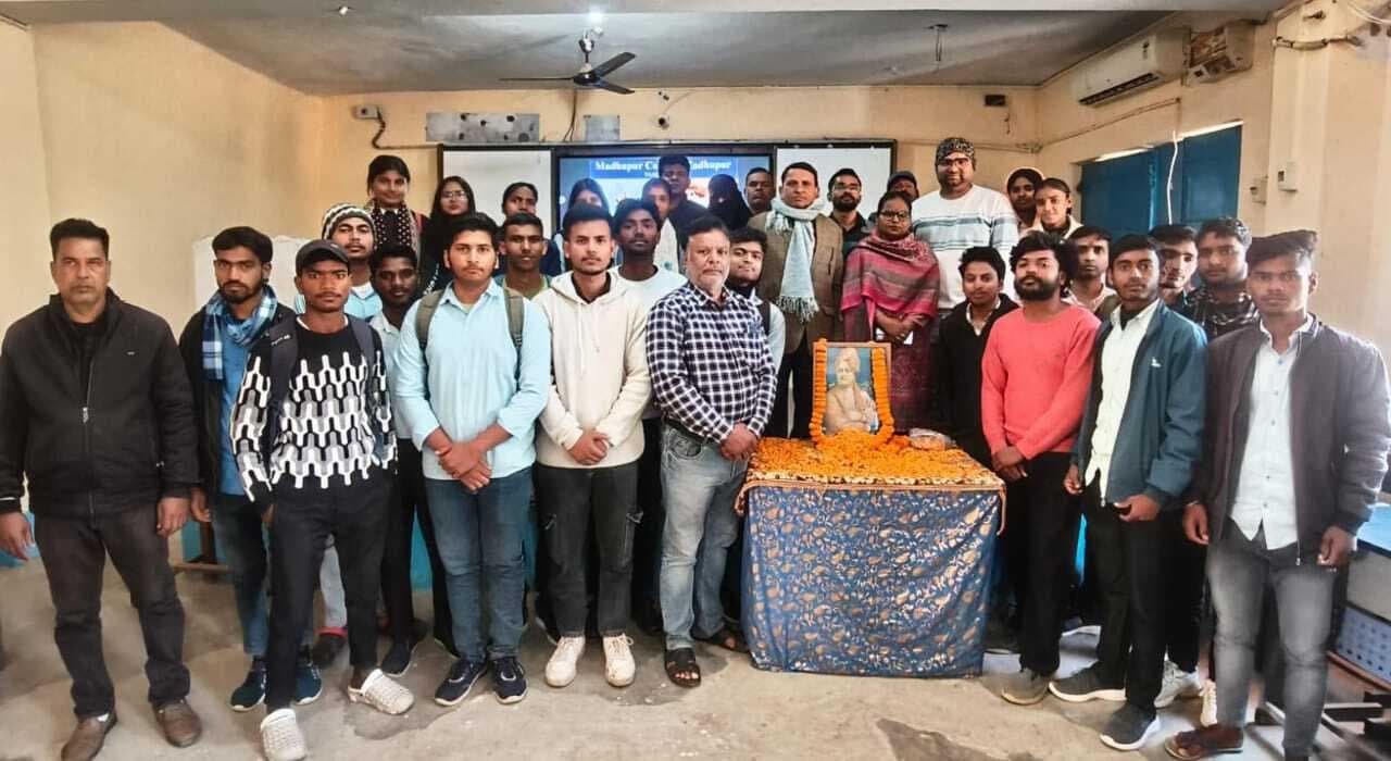 युवाओं को स्वामी विवेकानंद के जीवन को आत्मसात करने के लिए प्रोत्साहित
