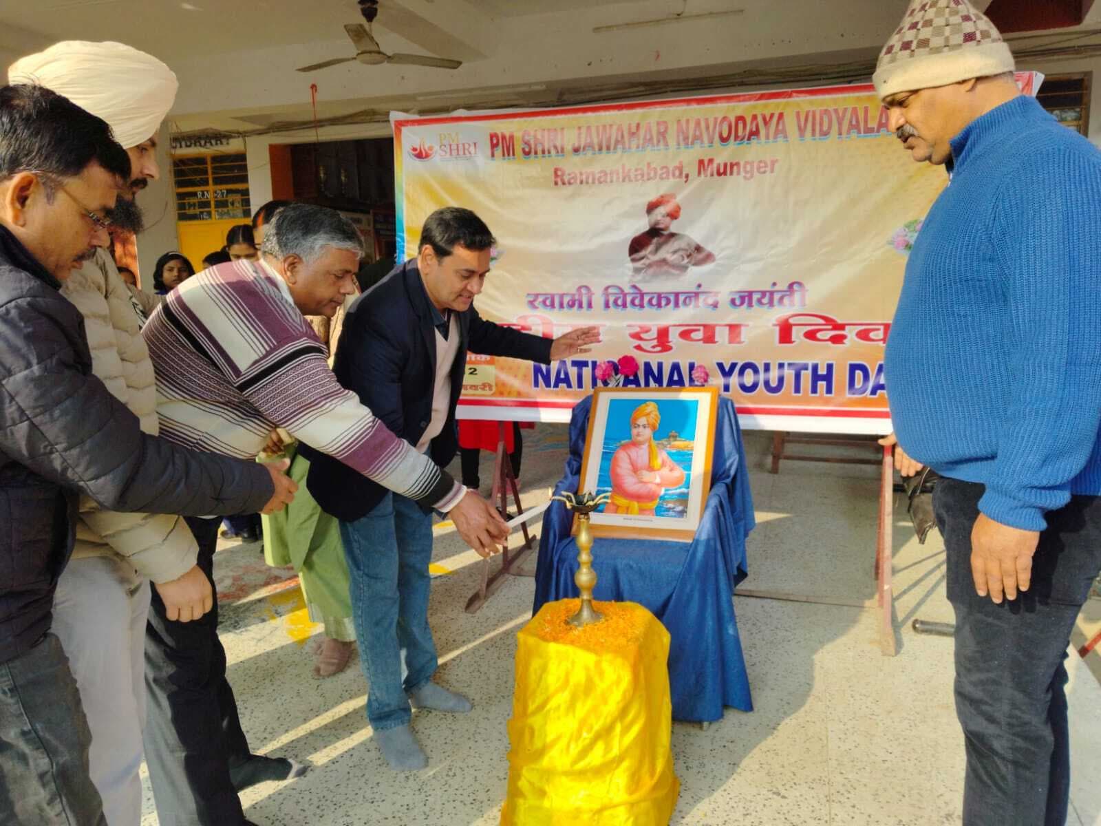 राष्ट्रीय युवा दिवस पर वर्ष 2047 तक उन्नत राष्ट्र बनाने का लिया संकल्प