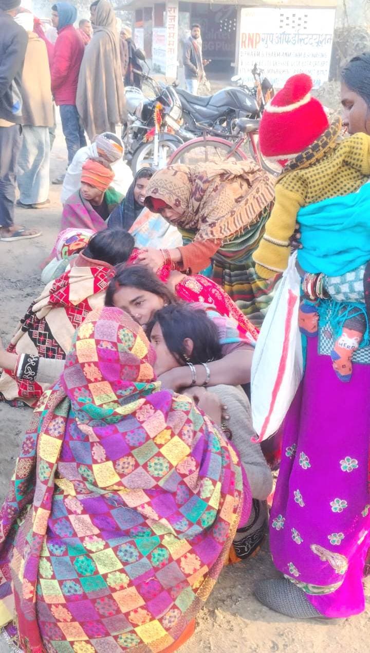 ओबरा में सड़क पार कर रहे वृद्ध को अज्ञात वाहन ने रौंदा, मौत