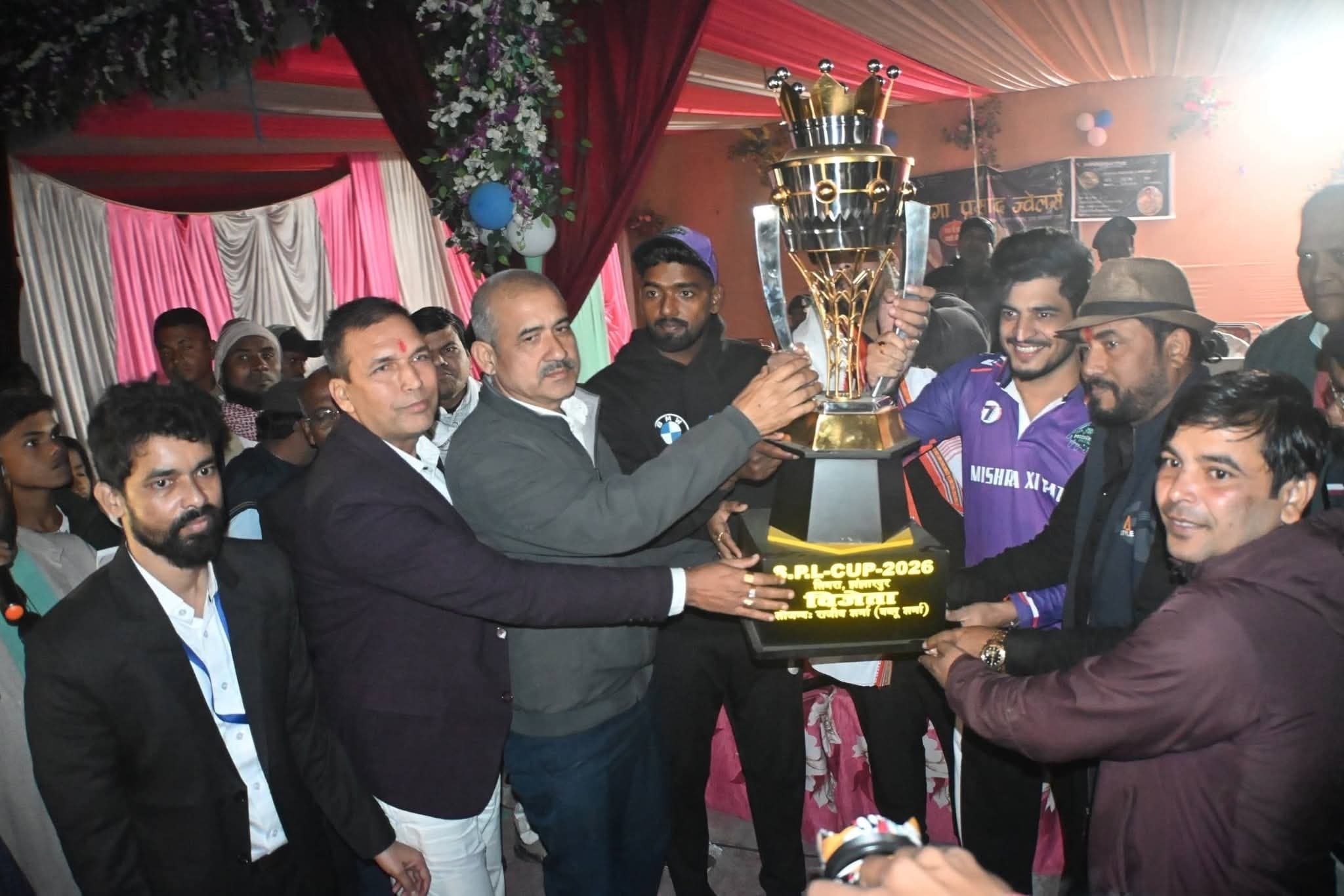 Madhubani News : मिश्रा-11 पटना ने मधुबनी को 126 रन से हराया, अनस शेख मैन ऑफ द मैच