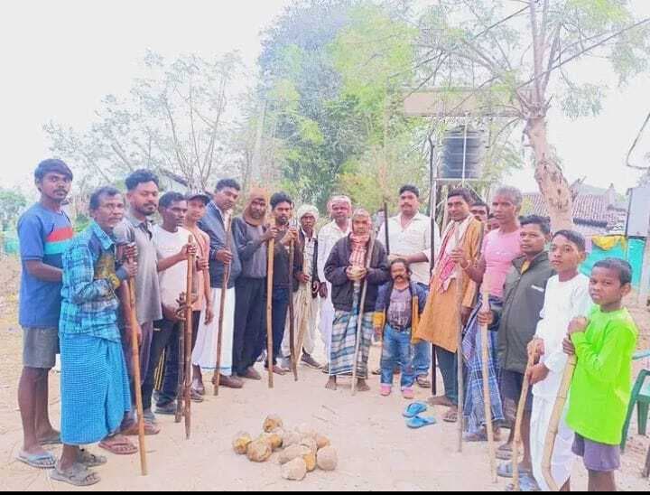 अड़की में खेला गया फोदी खेल