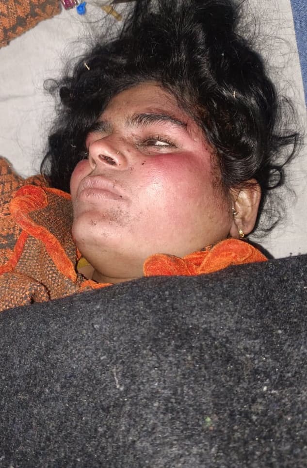 रमजानी में अचेत मिली अज्ञात महिला