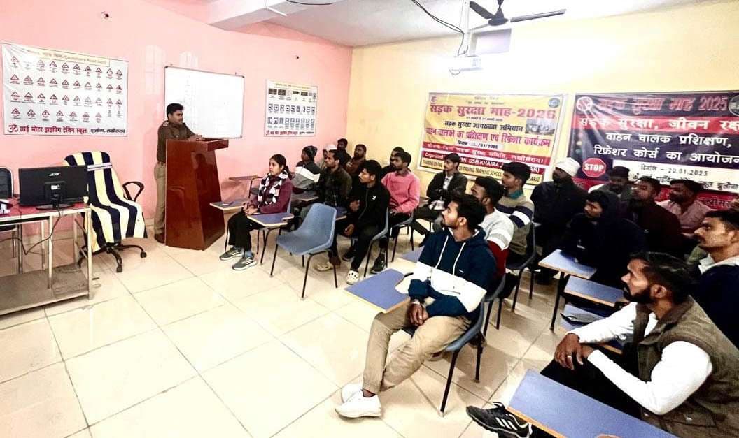वाहन चालकों को मिला प्रशिक्षण
