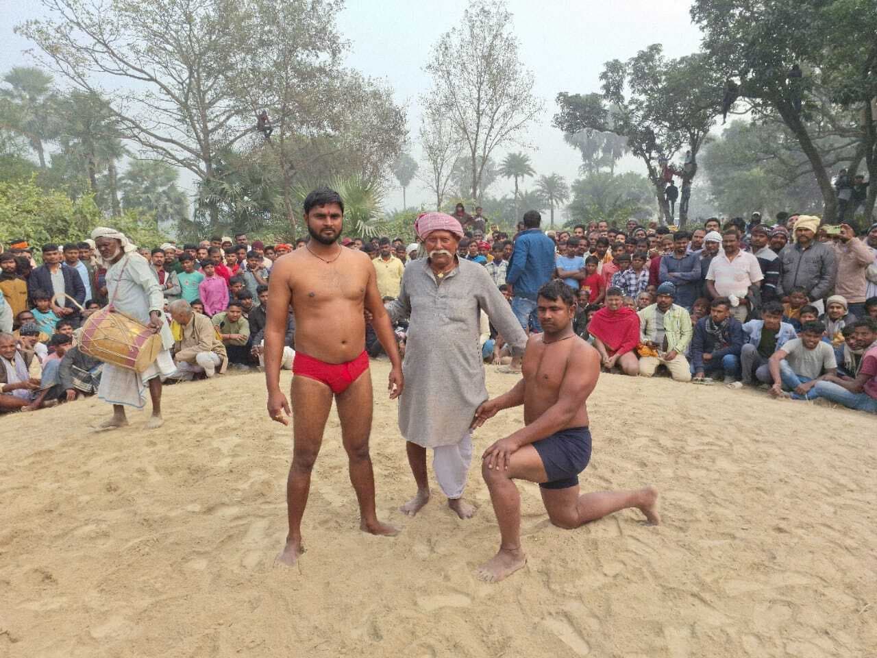 Samastipur News:दंगल प्रतियोगिता के विजेता बने राम उदगार पहलवान