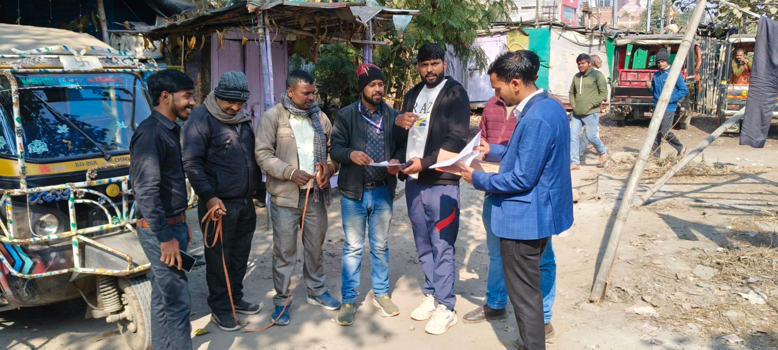 पुराने बस पड़ाव के वेंडिंग जोन में नगर निगम ने किया लेआउट