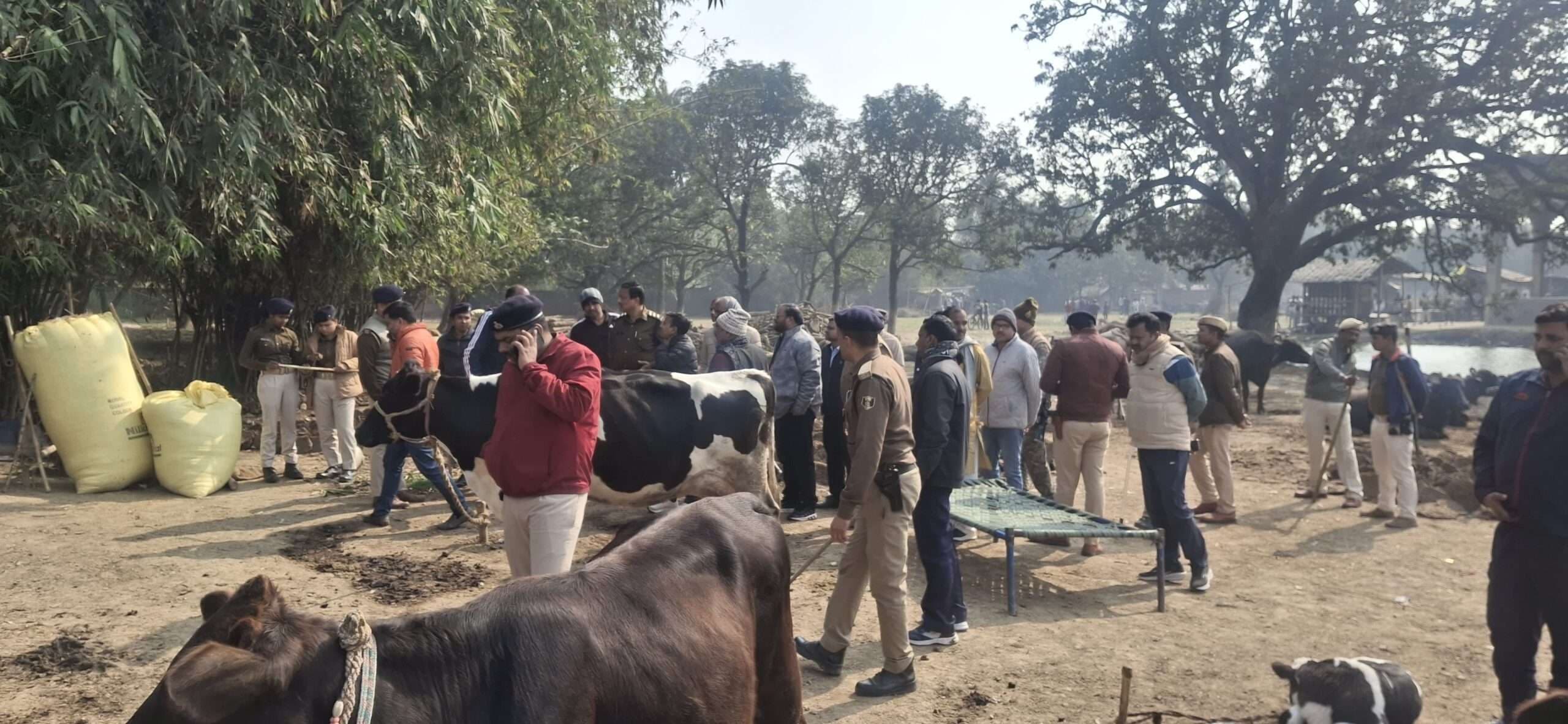 Bhagalpur news रास्ता विवाद को लेकर दो पक्षों में तनाव