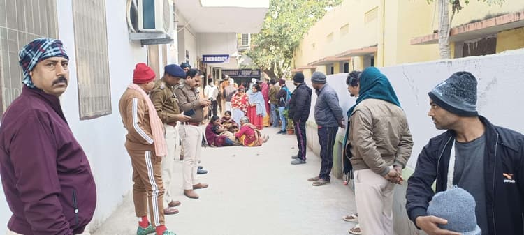 प्राइवेट हॉस्पिटल में मरीज की मौत पर हंगामा और तोड़फोड़