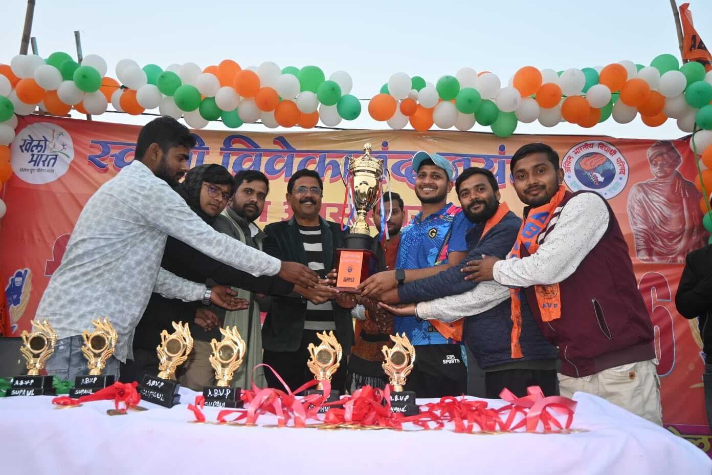 टूर्नामेंट के फाइनल मैच में छोटू इलेवन रहा विजयी