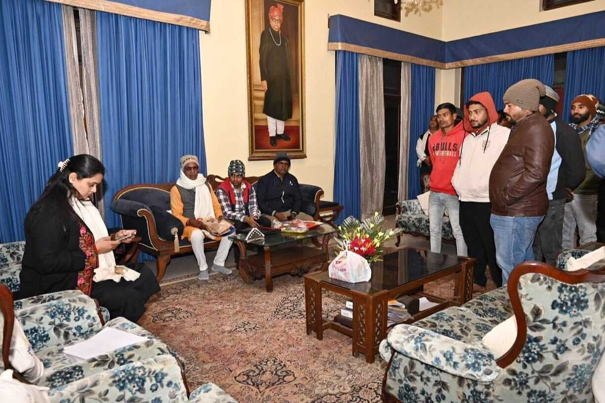 विराट महायज्ञ को लेकर मंत्री श्रेयसी सिंह से मिला प्रतिनिधिमंडल