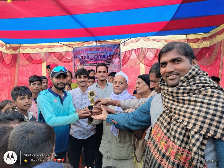 टूर्नामेंट के चौथे लीग मैच में आलमनगर ने जलसीमा को हराया