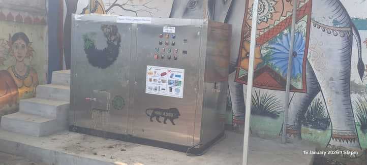 गोड्डा की सब्जी मंडियों में ऑर्गेनिक वेस्ट मशीन बंद, कचरा ढेर से फैल रही बदबू