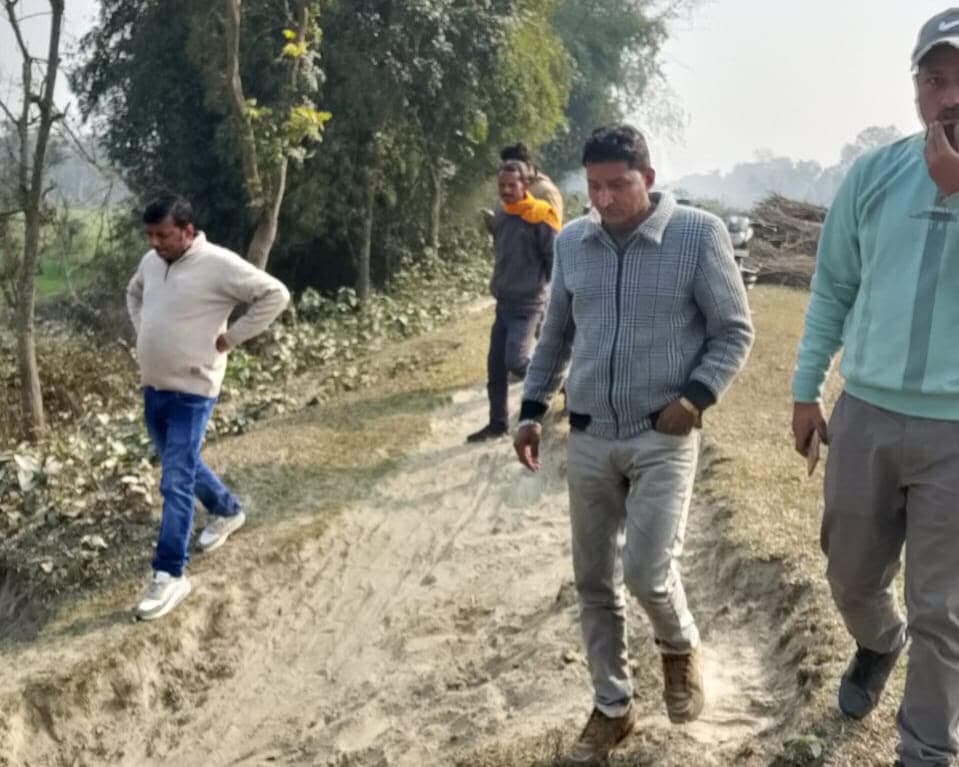 प्रस्तावित विद्युत उपकेंद्र का किया निरीक्षण