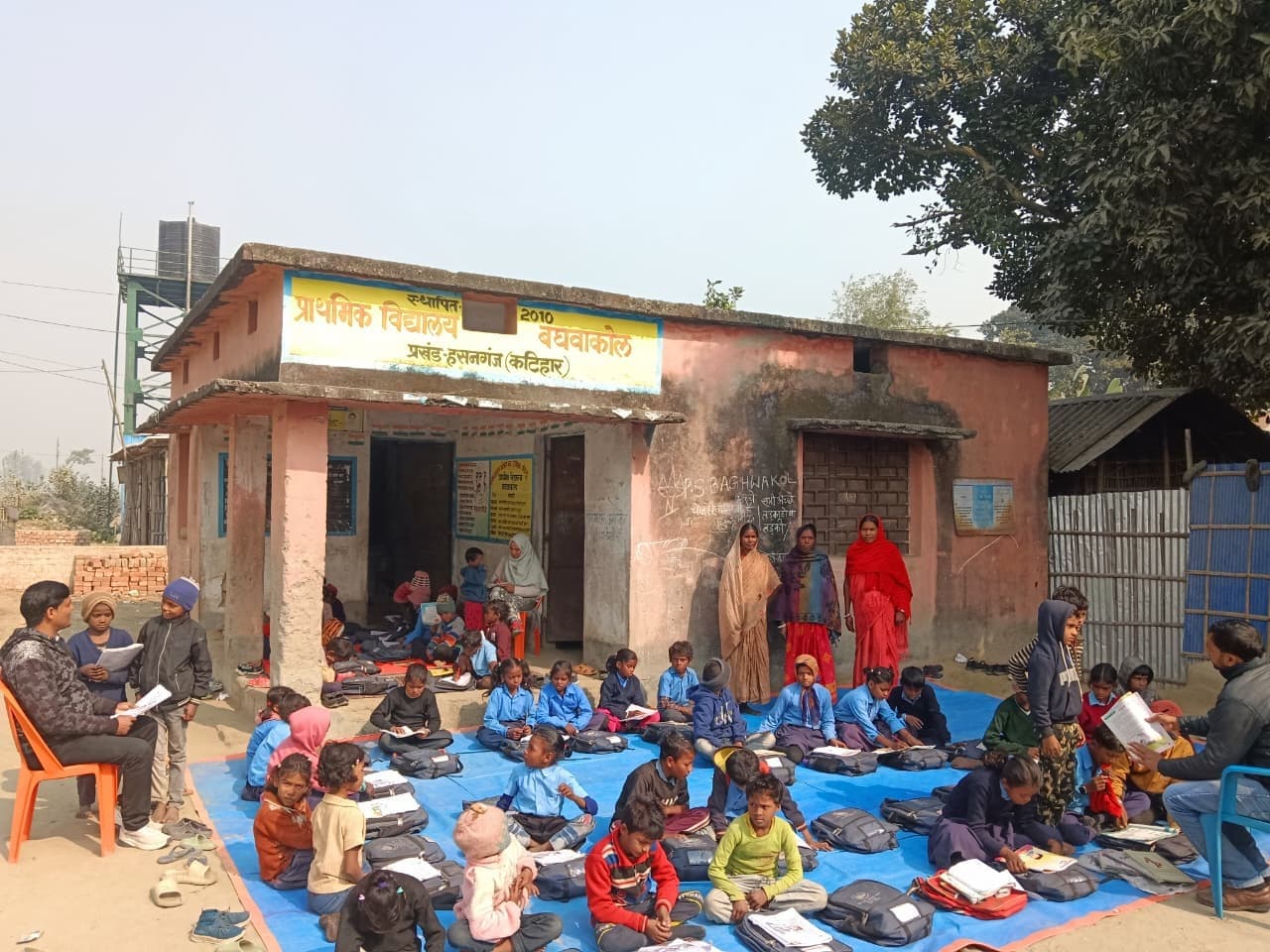 15 साल से सामुदायिक भवन में चल रहा प्रावि बघुवाकोल