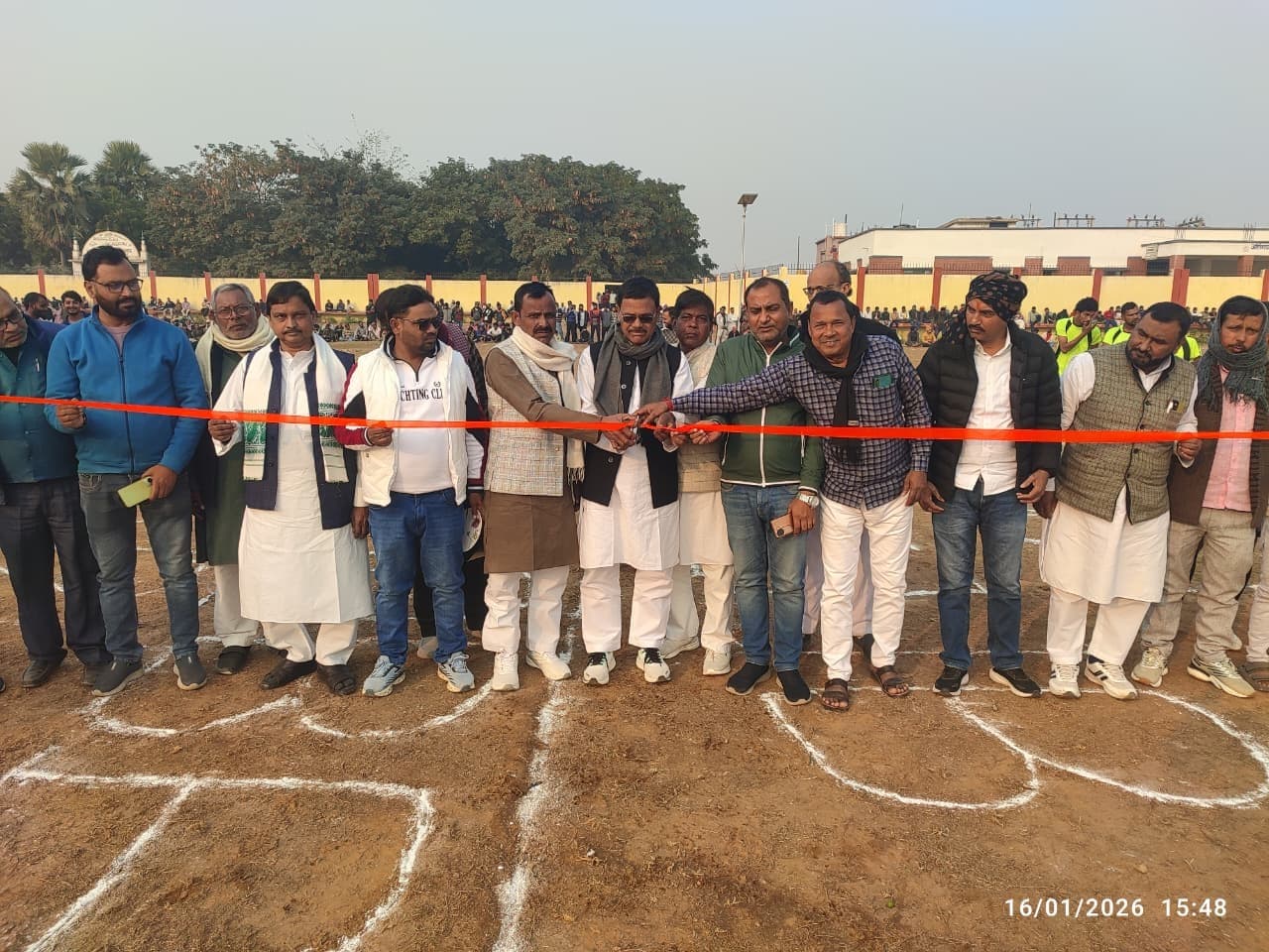 फुटबॉल मैच में बक्सर ने अरवल को 2-0 से हराया