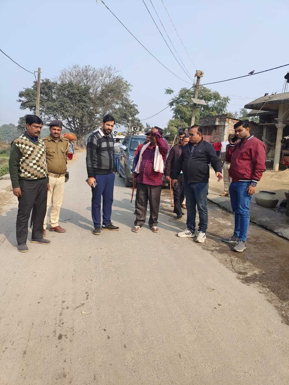 अंधरी गांव में नाला जाम व जलजमाव की समस्या पर प्रशासन गंभीर