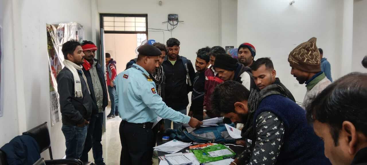 जॉब कैंप 29 अभ्यर्थियों का हुआ चयन