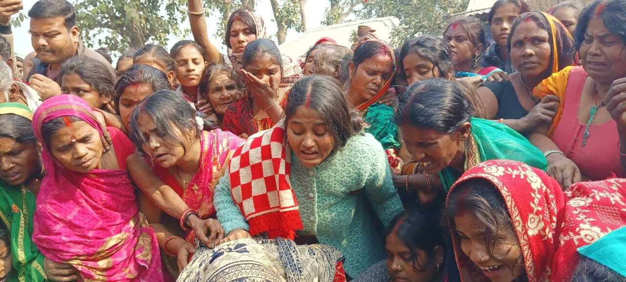 शंभू शर्मा हत्याकांड- शव पहुंचते ही परिजनों में मचा कोहराम