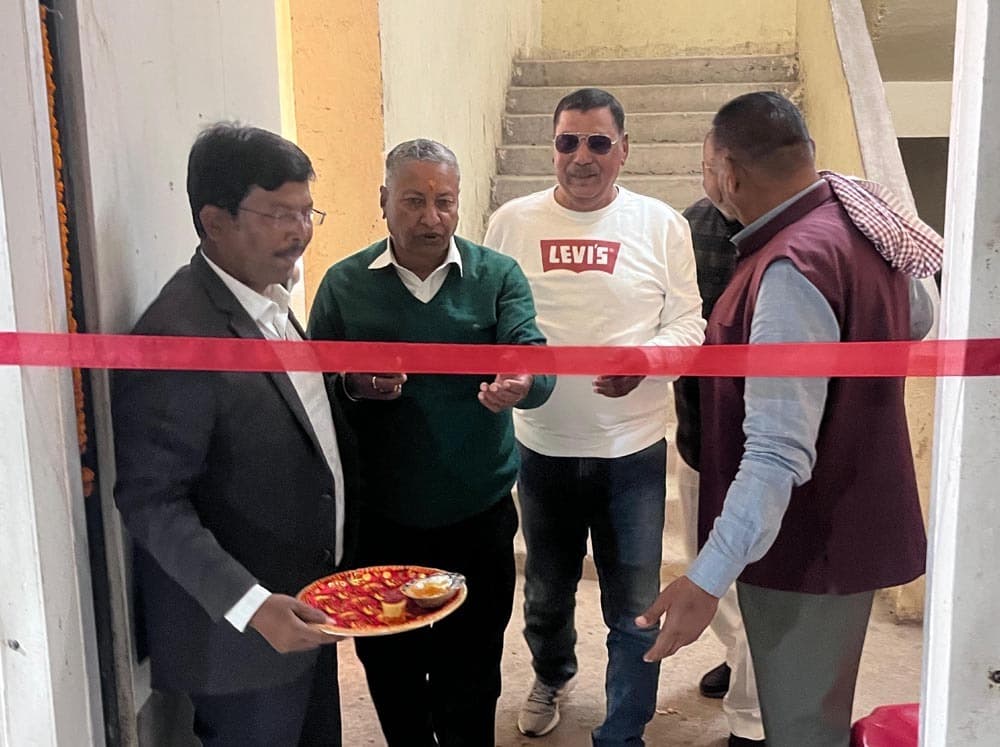 सांसद ने किया कोल्ड स्टोरेज का उदघाटन